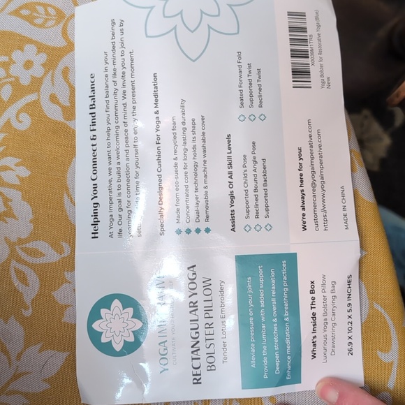 Yoga Bolster - Picture 5 of 8